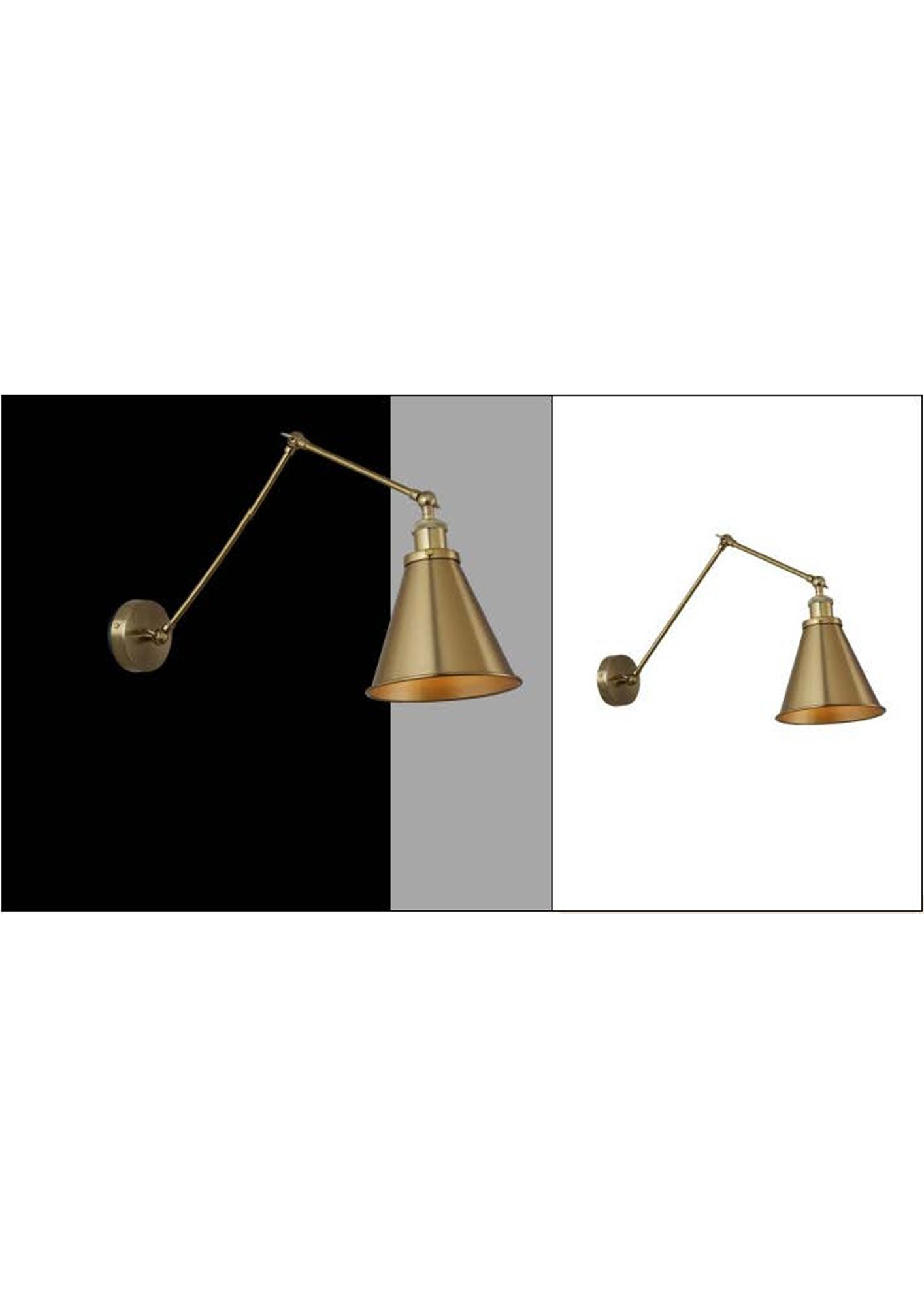 Beyond Lights - Brass Wall Lamp- GL